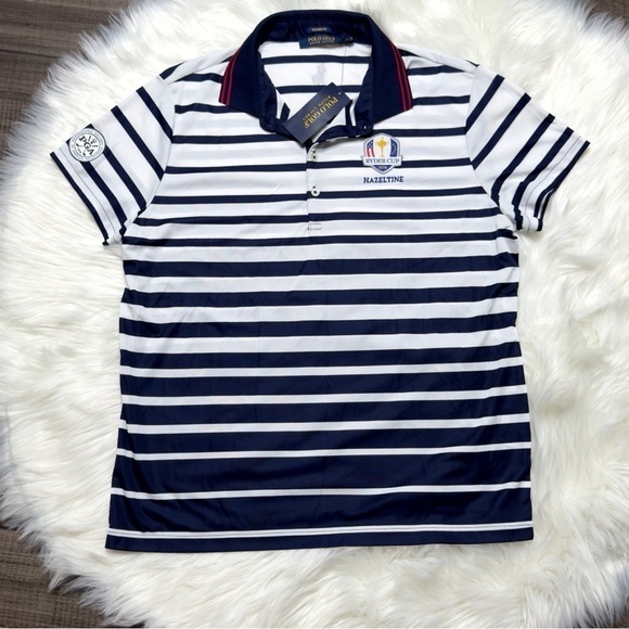POLO GOLF RALPH LAUREN 2016 Ryder Cup Hazeltine Tailored Fit Womens Polo Shirt - Picture 1 of 7